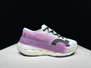 On Cloudboom Max White Purple Running Sneakers