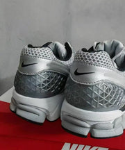 Nike Air Max 96 Sneakers Silver Gray and Black