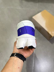 On Running Sneakers in White and Purple