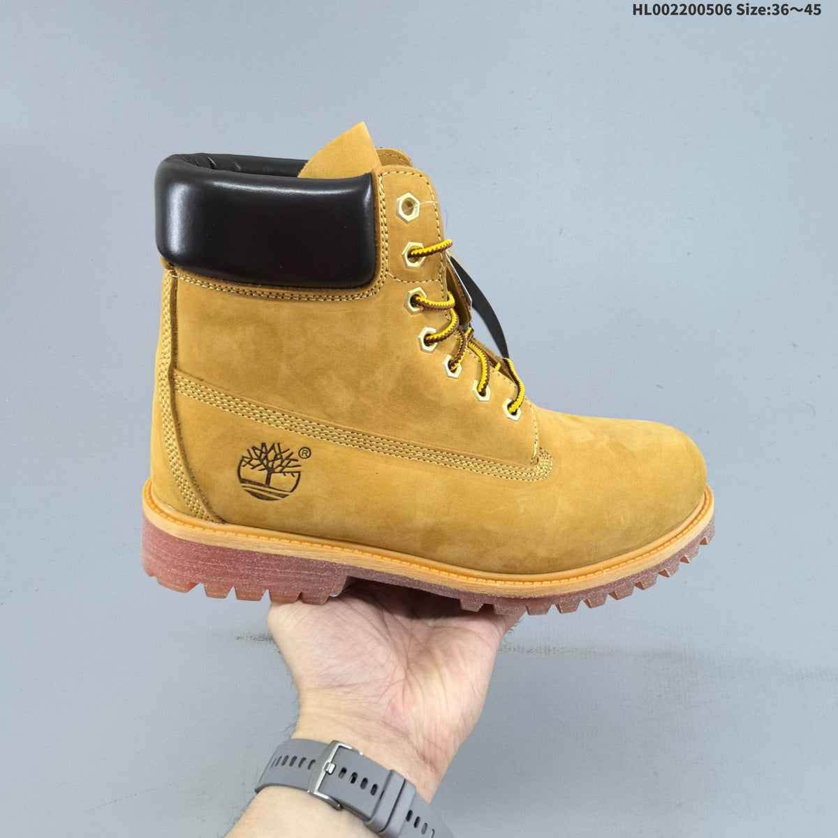 Timberland 6-Inch Leather Boots in Wheat