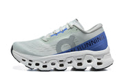 On Cloudmonster 3 Running Shoes in White and Blue