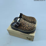 Dr. Martens Buckle Clog with Contrast Stitching