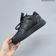 Off-White Out of Office Low-Top Sneakers, Black and White