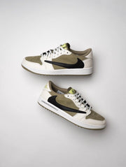 Jordan 1 Low Golf Travis Scott FZ3124-200 Olive