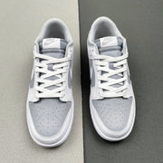 Nike Dunk Low Retro Sneakers, Wolf Grey/White, DJ6188-003