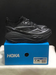 HOKA Stinson One 7 Black Trail Sneakers