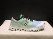 On Cloud 6 Push Sneakers in Green, Blue and Black