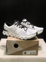 On Cloud X 4 Ivory and Black Sneakers