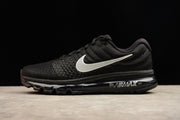 Nike Air Max 2017 Black Silver Running Sneakers 849559-001