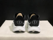 HOKA Clifton 10 Black and White Running Shoes