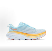 HOKA Bondi 8 Running Shoes in Light Blue