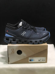 On Cloud X 4 Navy Running Sneakers