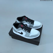Nike Air Jordan 1 Low Sneakers, White and Color-Accent Styles