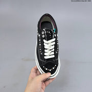 Vans Old Skool Platform Low-Top Sneakers, Black and White