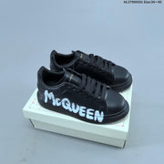 Alexander McQueen Oversized Graffiti Low-Top Sneakers