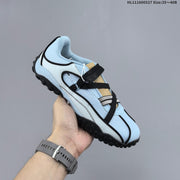 FILA Pebble Sandal Mary Jane Sneakers in Light Blue