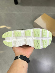On Running Cloudmonster 2 Running Shoes in Gray and Lime