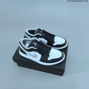 Nike Air Jordan 1 Low Sneakers, White and Color-Accent Styles