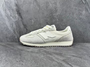 New Balance Low-Top Sneakers in Cream and Light Gray