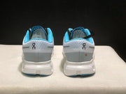 On Cloud 6 Push Sneakers in Blue, Gray and White