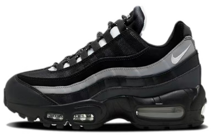 Nike Air Max 95 Black Grey White Sneakers
