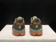 HOKA Speedgoat 6 Trail Running Shoes in Olive and Orange