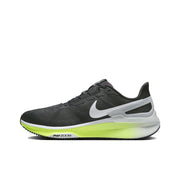 Nike Structure 25 Road Running Shoes Black Volt DJ7883-005