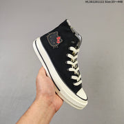 Converse Hello Kitty Black High-Top Sneakers, HL381201122