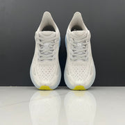 HOKA Clifton 9 Running Shoes in Gray and Blue