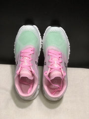 On Cloud 6 Push Sneakers in Pink, Green and White
