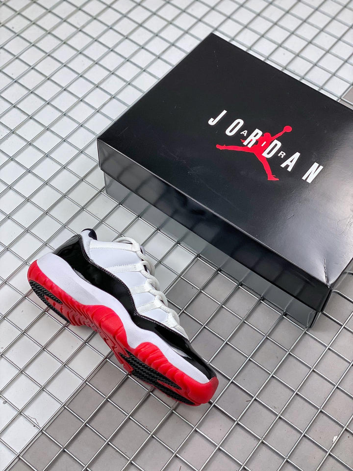 Air Jordan 11 Win Like '82 Sneakers White Black Red