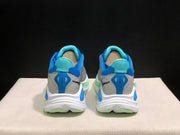 HOKA Clifton 10 Running Shoes in Gray and Blue