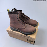Dr. Martens 1460 Brown Platform Lace-Up Boots