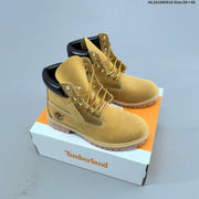 Timberland Yellow High-Top Lace-Up Boots
