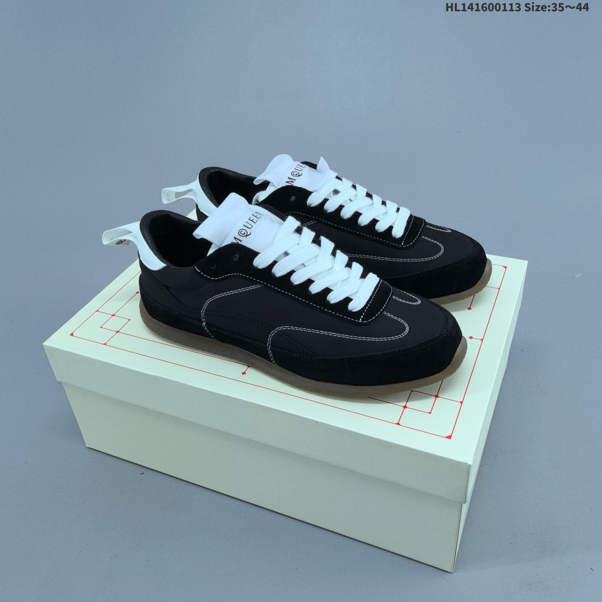Miu Miu Tyre Low-Top Sneakers in Black or White