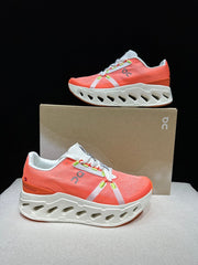 On Cloud Eclipse Running Shoes in Flame and Ivory
