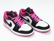Air Jordan 1 Low Raspberry Pink Black White CK3022-005