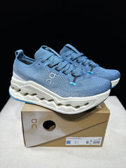On Cloudsurfer Max Blue Running Sneakers
