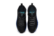 Nike Black and Blue Low-Top Sneakers