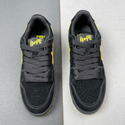 A Bathing Ape SK8 Sta Sneakers Black Yellow