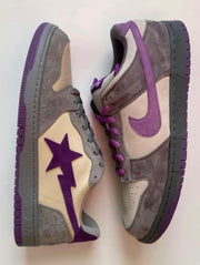 BAPE SK8 Sta Sneakers White Purple