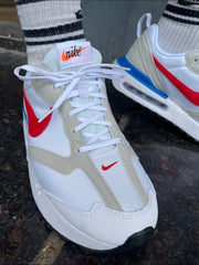 Nike Air Max Dawn Sneakers White Red Blue DM0013-100