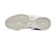 Nike Tiempo 90 White and Pale Yellow Sneakers