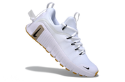 Nike Free White Sneakers with Gum Outsole