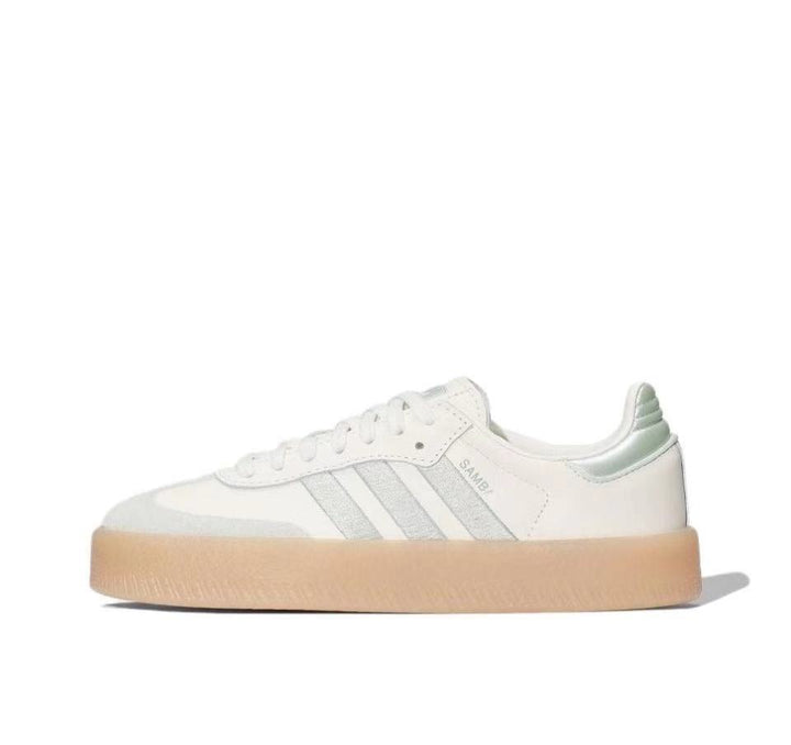 adidas Samba Platform Sneakers White Gum Sole